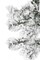 Perfect Holiday 9ft Heavy Snow Flocked Premium Alpine Garland